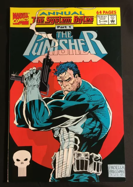 Punisher Annual 5 Mark Pacella Art Vol 2 1 Copy System Bytes Microchip War
