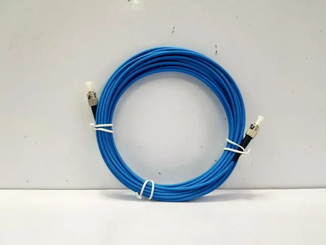 Ge Power Fibre Optic Cable St-St Simplex 62.5/125 6.25 Mtr Blue / Fast Ship