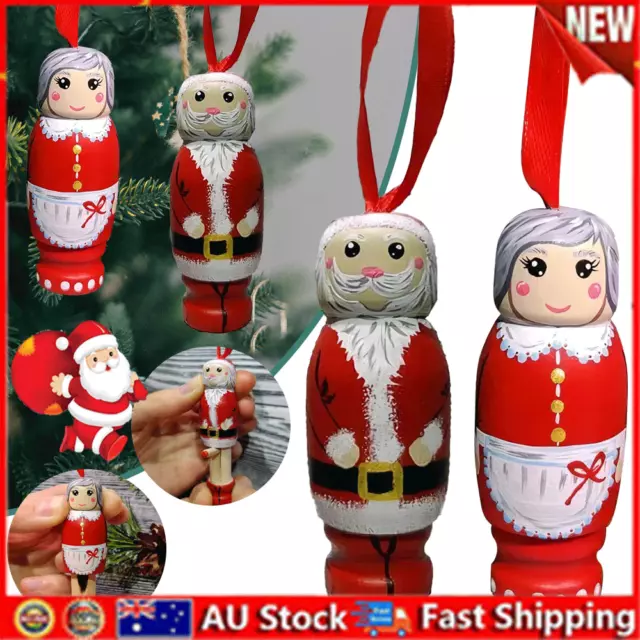 Party Decors Christmas Tree Decoration Funny Santa Ornament Holiday Hanging