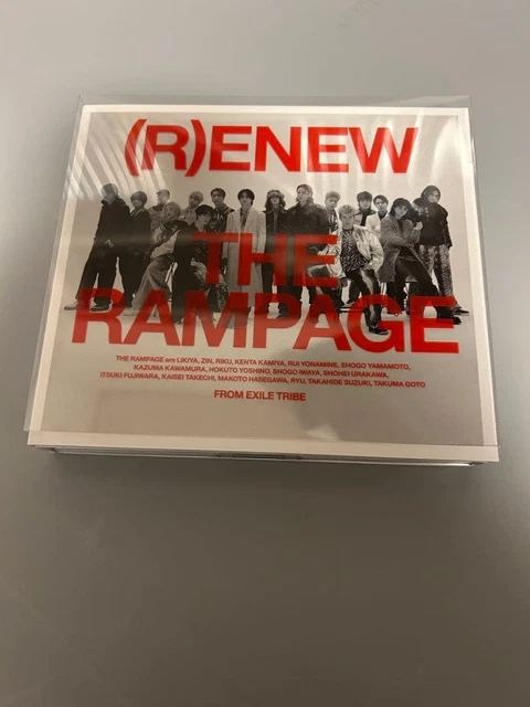 R)ENEW THE RAMPAGE CD+ Document Edition DVD $123.52 - PicClick CA