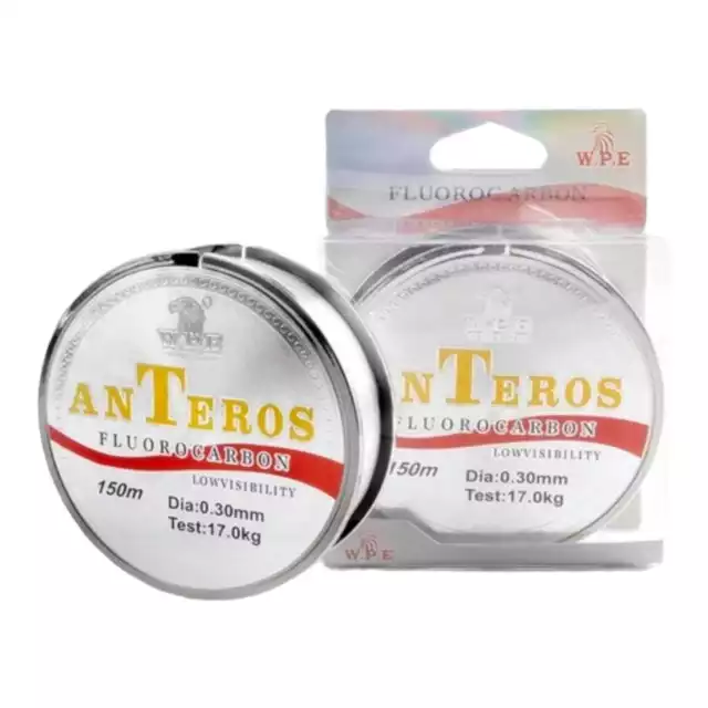 AnTeros Fishing Line Fluor Carbon Fiber Fish Tackle 150m 10kg-41kg 0.20mm-0.60mm