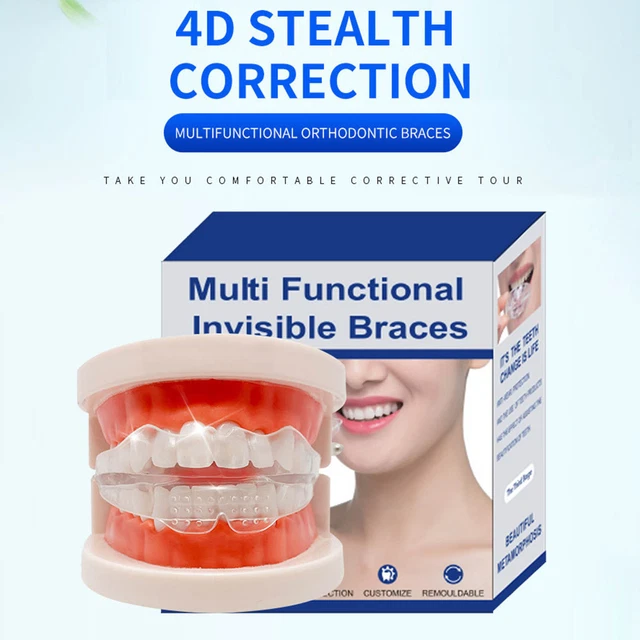 1 par/3 pares de dientes para dormir protector dental resistente al desgaste