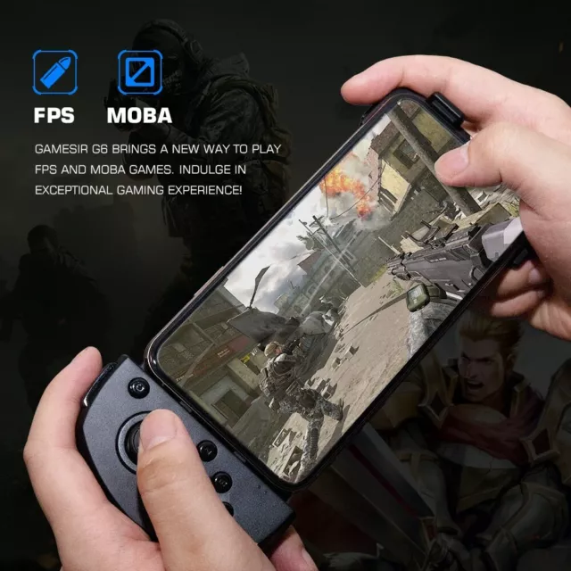 Manette tactile de jeu mobile GameSir G6/G6s Android/iOS PUBG Call Duty 2