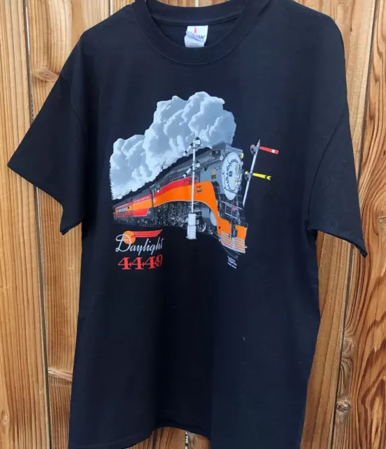Daylight 4449 T shirt Mens Large Southern Pacific SP  Authentic Railroad NEW