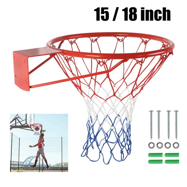 15 18'' REPLACE Basketball Rim Net Standard Hoop Indoor/Outdoor Heavy