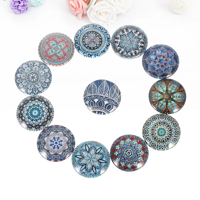 20 PCS Photo Glass Cabochons Cabochons Fotoglas Scrapbooking Glas Cabochons Foto