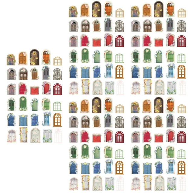 30 Sets retro diary paper DIY Material Papiere Papier Für Sammelalben Aufkleber-