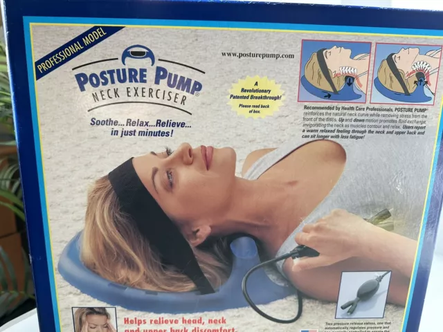 Bomba de postura profesional modelo 1000. Hidratador de disco cervical ejercitador de cuello