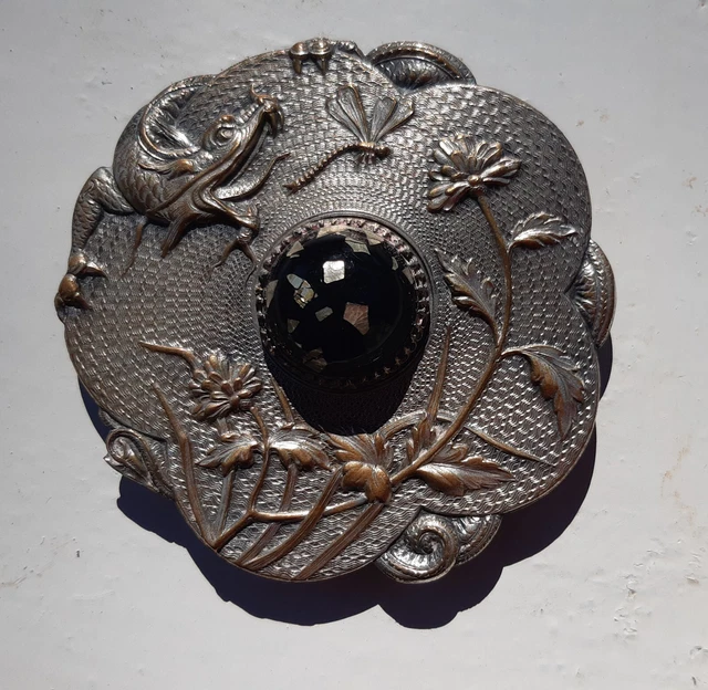 Boucle De Ceinture Tête De Dragon En Alliage Doré - Largeur 40mm - Taille Unique - Neuf Avec étiquettes