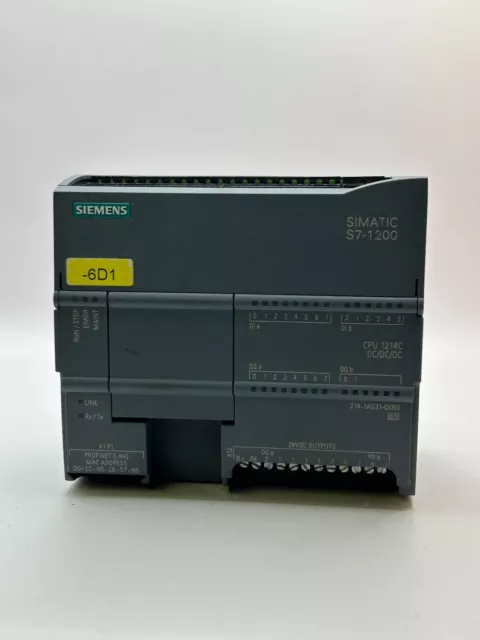 Siemens Simatic S7 CPU 1214C 6ES7214-1AG31-0XB0 6ES7 214-1AG31-0XB0 E-Stand:1