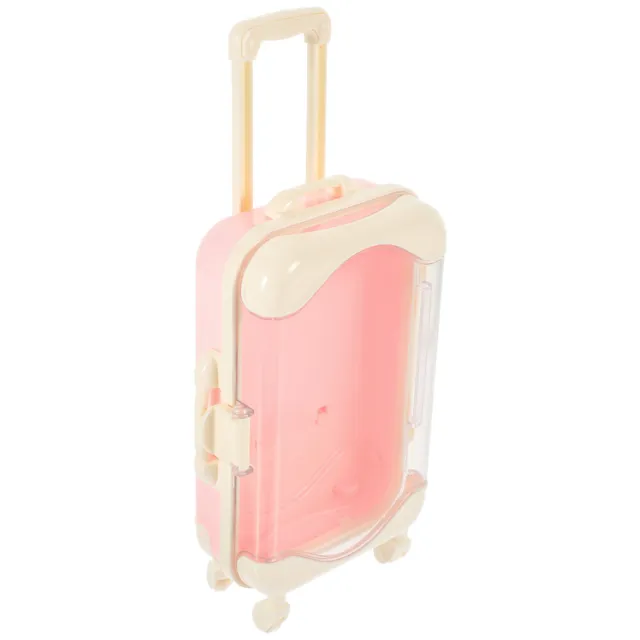 Mini Luggage Cases House Decor Babydolls Toys for Babies Home Toddler Cartoon