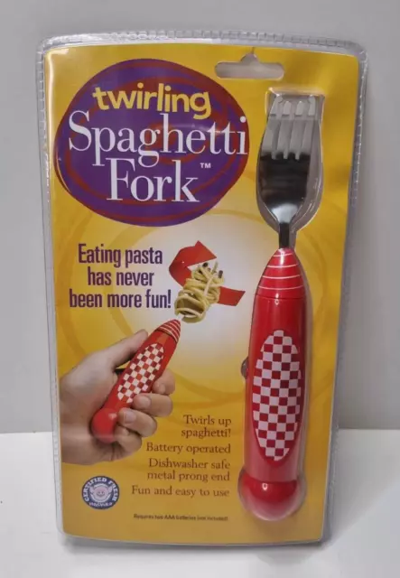 Hog Wild Twirling Spaghetti Fork - Battery Operated - Factory Sealed