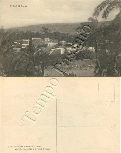 Colonie, Libia - Derna, oasi