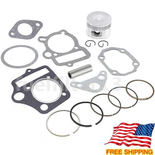 54mm Piston 14mm Pin Ring Set Kit For Chinese Lifan 138cc Engine Pit Dirt Trail Motor