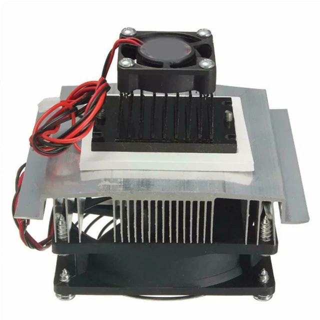 12V 6A Thermoelectric Peltier Refrigeration Cooling System DIY Kit I2P6 N5S8