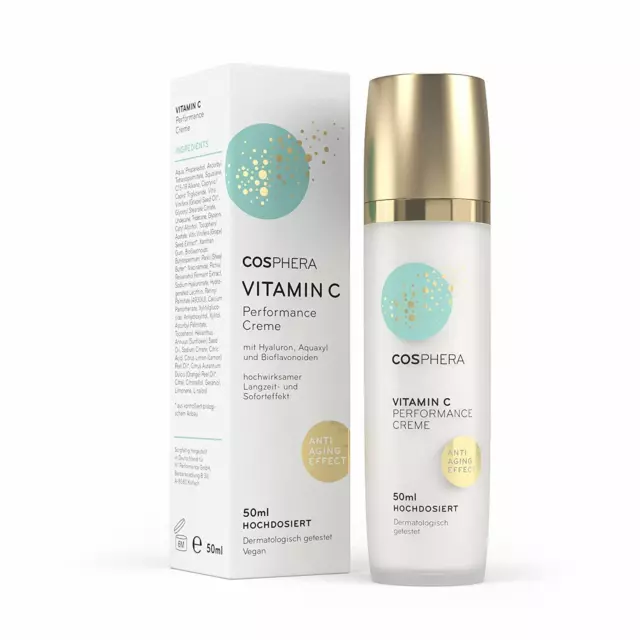 57,80€/L Cosphera - Vitamin C Performance CREME  50 ml (VITAMIN C)