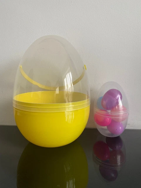 Cucchiaini Uova E Bambini - Set Da 6 Pezzi Color Limone | Plastica Alimentare