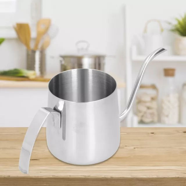 (250ml Stainless Steel)Coffee Kettle Easy To Carry Gooseneck Kettle Small