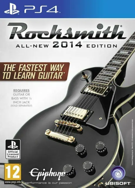 Rocksmith - 2014 Edition with Real Tone Cable | PS4 PlayStation 4 New