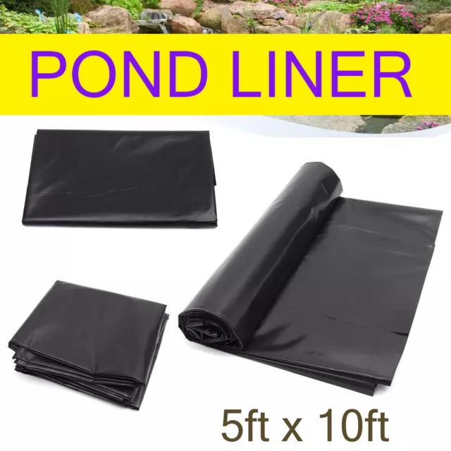 BSHAPPLUS 5FT X 10FT Pond Liner Special Offer 40yr Life with FREE Delive