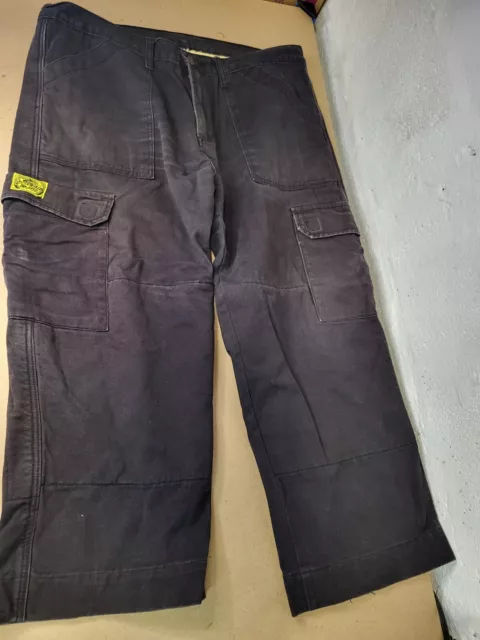 draggin motorcycle jeans mens Size 40 Inside Leg 24 Cargo Style