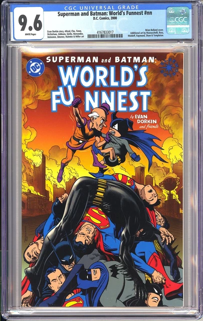 Superman & Batman World's Funnest CGC 9.6 4167833017 Brian Bolland Cover