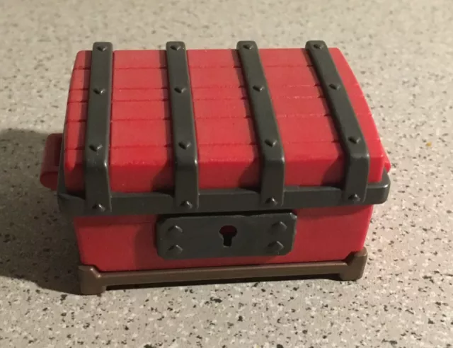 Playmobil pièce détachée coffre pirate rouge n°70413