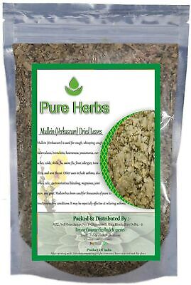Pure Herbs Gordolobo (Verbascum) Desecado Hojas Usado Para Beneficios de Salud