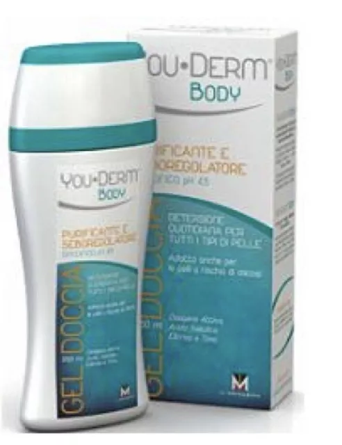 You Derm Body Bain Moussant Menarini 250 ML