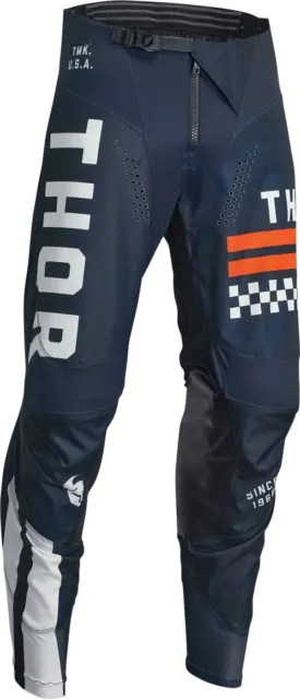 Thor Pantaloni Bimbo Pulse Combat Blu Bianco Moto Cross Enduro Quad Tg 18 20 ...