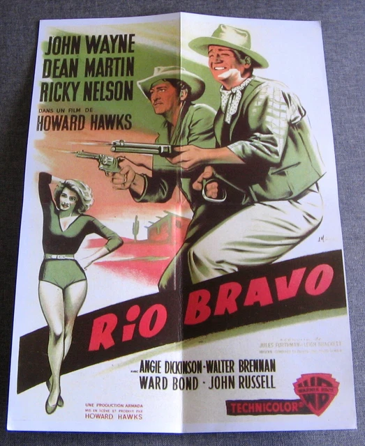 affiches de cinéma - JOHN WAYNE - Rio Bravo - Rio Grande - El Dorado - John Ford 7