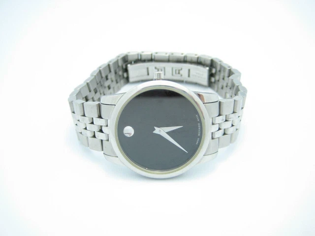 Orologio Donna Movado Classic Acciaio Inox Quadrante Nero 07.3.14.1143 28mm - A 9