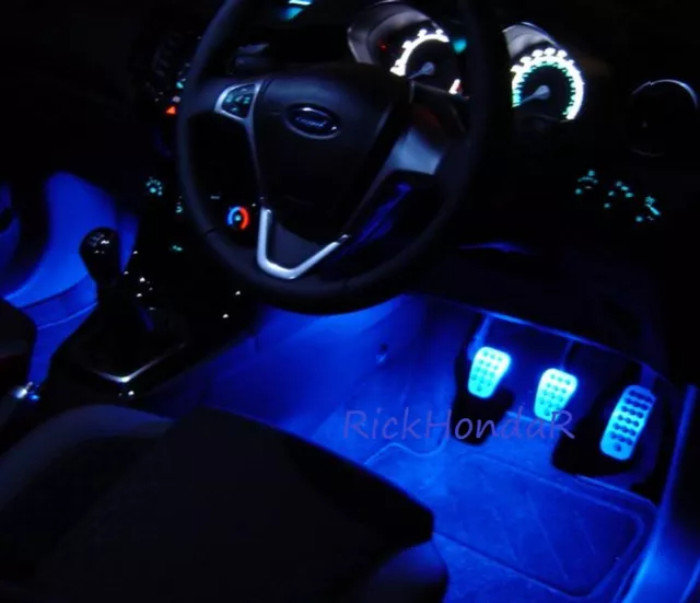 Ford Fiesta Zetec S Titanium MK7 7.5 2009 - 2015 Ambient LED Footwell Light Kit