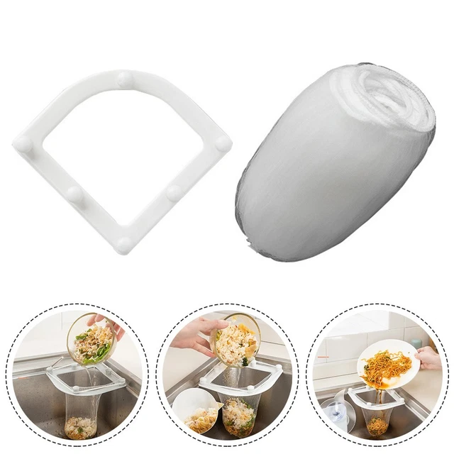 Red de filtro bastidor de goteo fregadero de fruta herramientas accesorios almacenamiento colgar