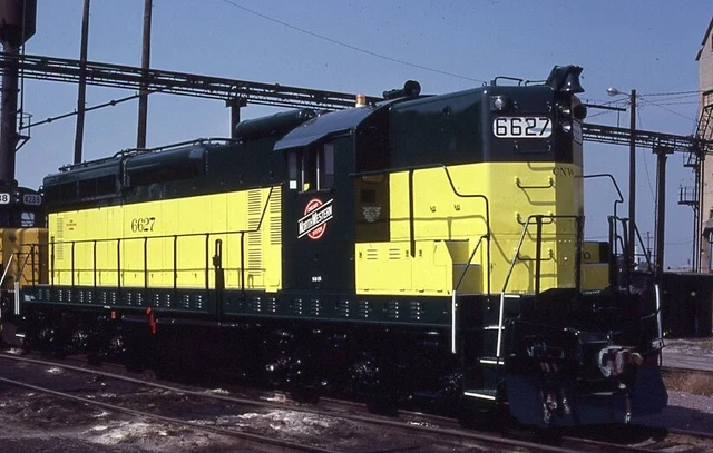 C&NW - Number - 6627 w/Another - ORIG - KR - rals723