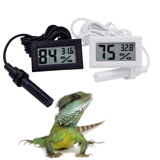 REPTILE TANK THERMOMETER Hygrometer Monitor Temperature Humidity