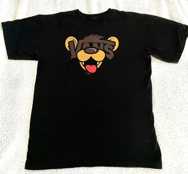 Vans Bear Shirt Boys medium T Shirt