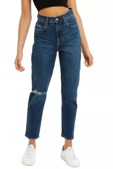 Nobody Denim High Rise Frankie Jeans SIZE 8 AU