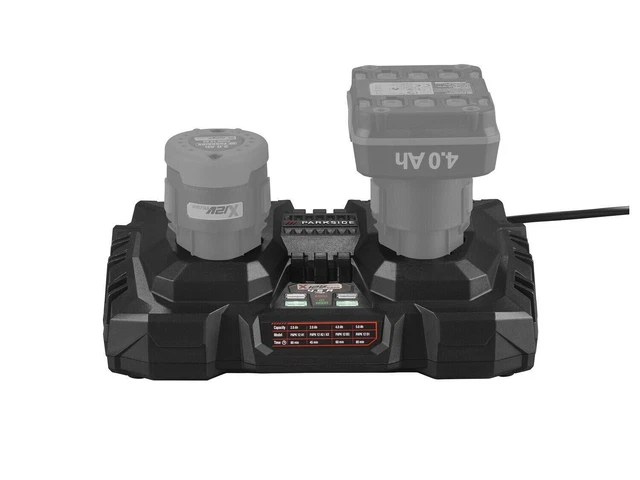 PARKSIDE 12V 2Ah Batterie Li-Ion PAPK 12 A4 + Chargeur Rapide PLGK 12 A3 Set A Ware