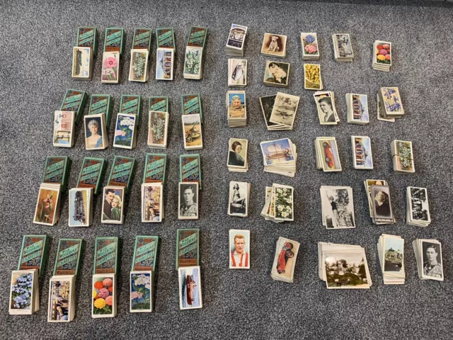 Cigarette Cards Vintage Wills Massive Job Lot. Complete Sets. Players Ultra Rare