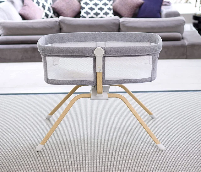 Cuna de deslizamiento de aire Babymore color gris (pizarra)