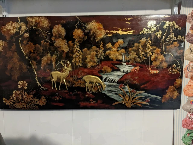 hand painted nature in beautful setting