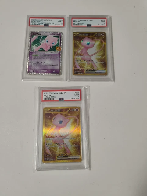 Pokemon Card Mew 25th Anniversary S8a E 002/028 Holo Japanese Mint - Foto 3
