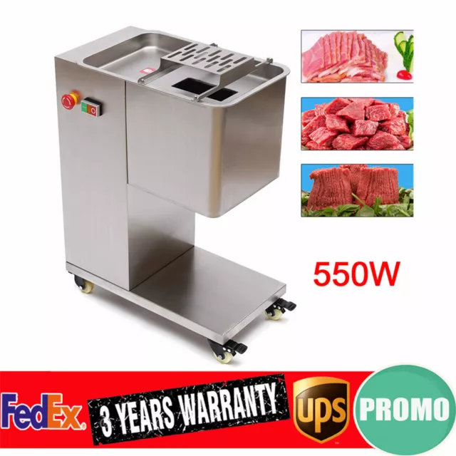 Commercial Meat Slicer Meat Cutter Stainless Steel Electric Meat Cutting Machine