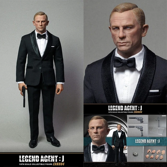 MUFF TOYS ジェームズ・ボンド 007 1/12フィギュア通常版 【公式通販】