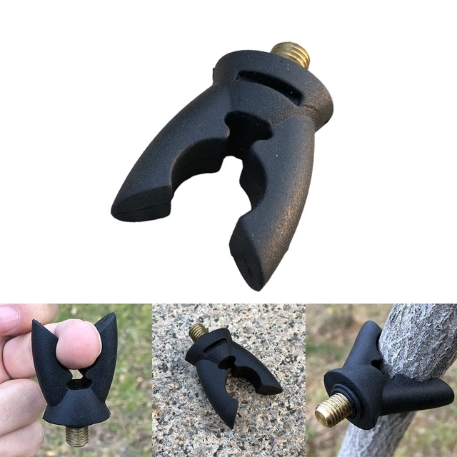 Support de canne à pêche avec pince de diamètre maximum 3 cm en silicone et m