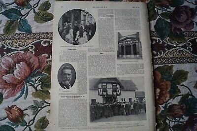 1904 Zeitungsdruck 209  Aufstand Deutsch-Südwest Warmbad  Hohenlychen Wandsbek 4