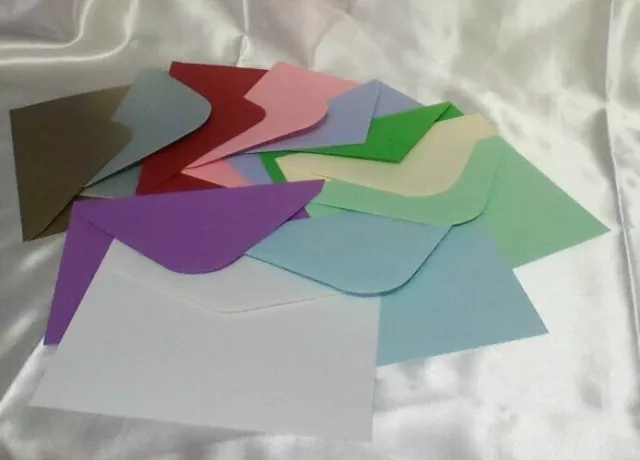 High Quality Coloured C6 114x162mm Envelopes for A6 Cards 100gsm  FREE UK P&P