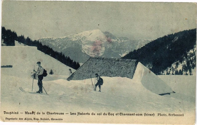 CPA Dauphiné - Massif de la CHARTREUSE - Les Haberts du col du Coq et (243885)