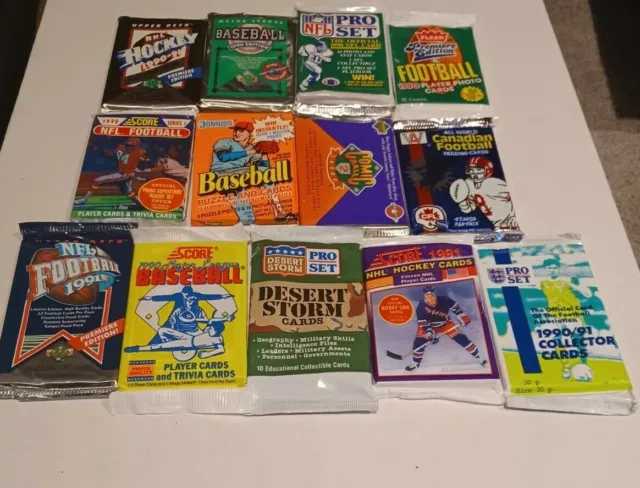 sealed sports card packs